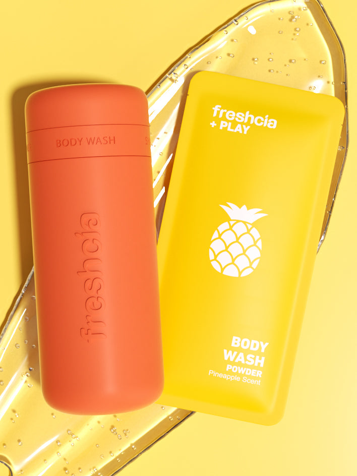 Flexifill Bottle & Powder-to-gel Body Wash Starter Kit