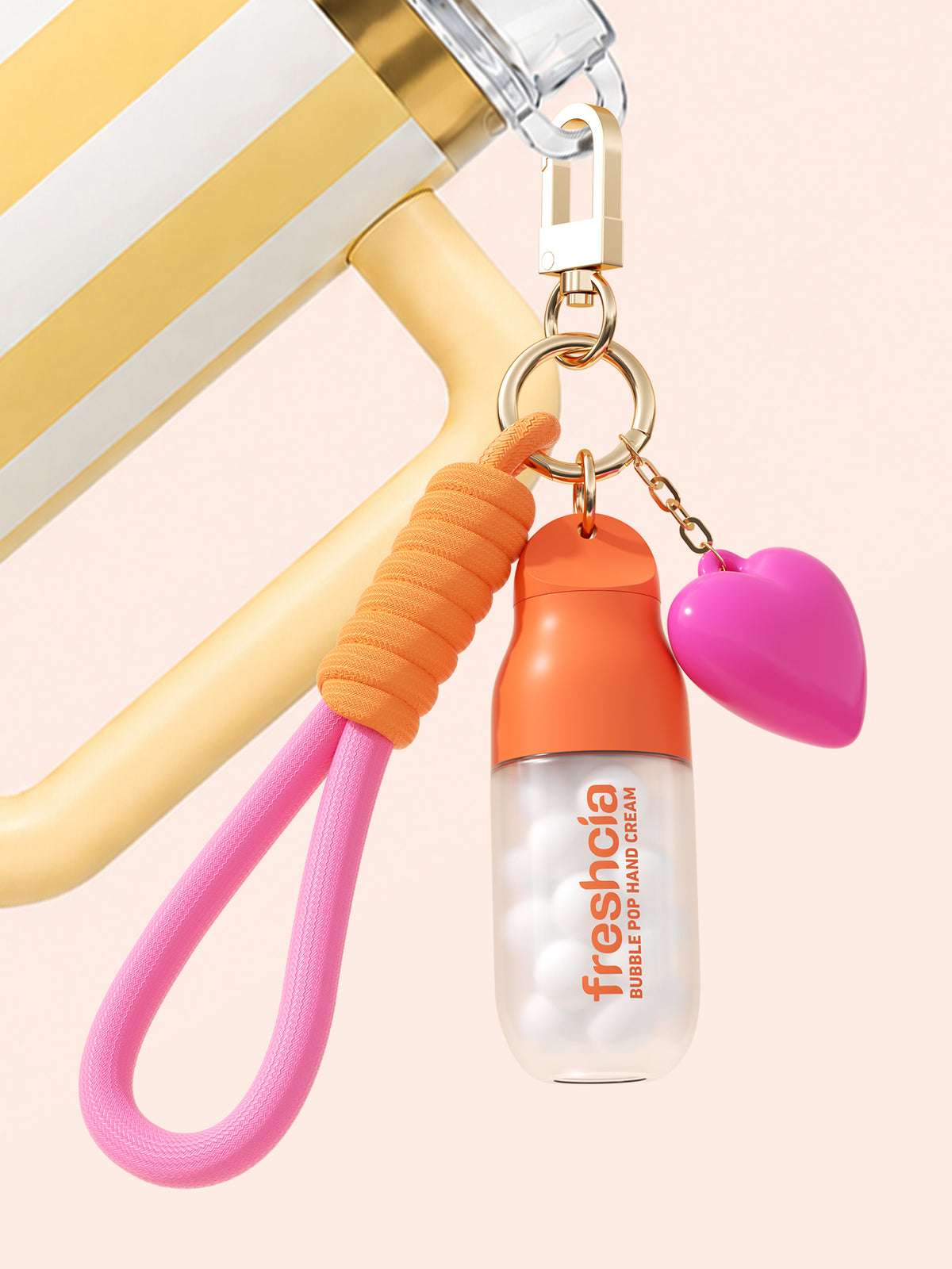 Bubble Pop Hand Cream Keyring